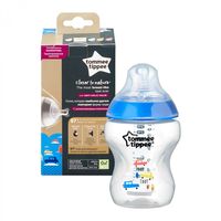 Бутылочка Tommee Tippee с рисунком (0+ мес.), 260 мл.