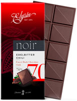 Ciocolată neagră cu cili Elysia 70% 1895 100g