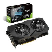 VGA ASUS RTX2060 6GB GDDR6 Dual EVO OC (DUAL-RTX2060-O6G-EVO)