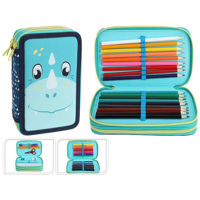 Набор для творчества Promstore 52376 Penar 20x13x6cm Dino cu triplu continut 44 unit.