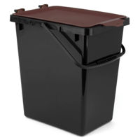 Урна для мусора miscellaneous PPH Chadex 11L Black/Brown
