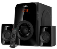 Speakers SVEN "MS-2020" Bluetooth, SD-card, USB, FM, RC, Black, 55w /30w + 2x12.5w / 2.1