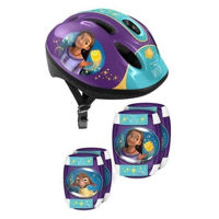 Echipament de protecție Stamp WI467507 Set Wish (casca + coatiere si genunchiere), cod 58835