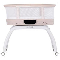 Манеж Chipolino KOSSG02502MA Sogno Macadamia, люлька-качели