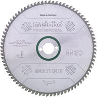 Аксессуар для пилы Metabo 628083000 Panza ferastrau circular Multi CUT universal HW/CT 216x30, 60 FZ