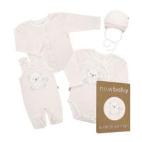 Детская одежда New Baby 41163 набор одежды для новорожденных 4 ед Sweet Bear beige
