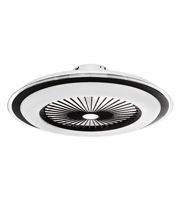 Plafoniera Led ventilator 48W Zonda negru ML8339