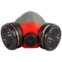 Средства индивидуальной защиты Oxylane 313410 Полумаска с двумя сменными фильтрами (756-R A1)