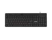 Keyboard SVEN KB-C3060, Multimedia, Splash proof, Black, USB