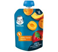 купить Gerber пюре яблоко, тыква и абрикос 6+ мес., 90 г в Кишинёве