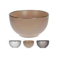 Салатница Promstore 17091 13.5cm Metallic Rim speckle, ceramica