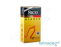 Prezervative Sico N12 Ribbed (valuroase)