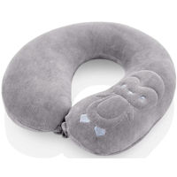 Set de perne si plapume BabyJem 108 Pernuta-suport pentru gat Gri