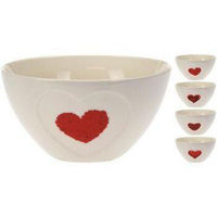 Салатница Excellent Houseware 02966 13cm Valentine