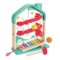 Puzzle Hape E0512 Labirint muzical Casa cu xilofon