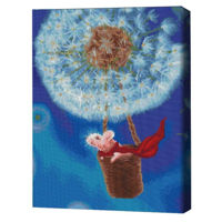 Tablou pe numere BrushMe DBS1217FC Mozaic cu diamante 40x50сm (fără cutie) Pe aripile vântului, Lucia Heffernan