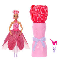 Кукла Barbie JMF59 Petal Pop cu aromă de trandafir roșu