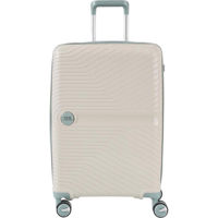 Valiză CCS 5239 M White/Blue