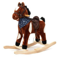 Детское кресло-качалка Baby Mix 46440 Лошадка-Качалка Музыкальная