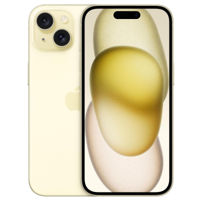 Смартфон Apple iPhone 15 256GB Yellow MTP83