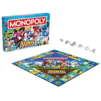 Настольная игра Winning Moves WM04624-EN1-6 Monopoly, Sonic the Hedgehog (en)