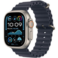 Ceas inteligent Apple Watch Ultra 2 2024 GPS + Cellular 49mm Natural Titanium Case with Navy Ocean Band MX4D3