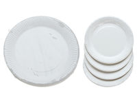 Набор тарелок бумажных EH 20шт, 18cm, белый