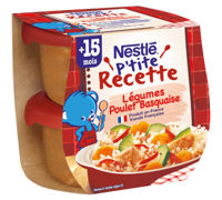 Курица с рисом и овощами по-баскски Nestle (12 м+)  2 х 200 г