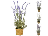 Floare artificiala "Lavanda" 46cm, in ghiveci, 3 modele