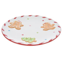 Тарелка Promstore 20927 Farfurie de desert Turta dulce, 20cm, ceramica