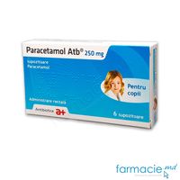 Paracetamol supp. 250mg N6 (Antibiotice)