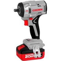 Гайковерт Crown CT22062HX-5 IMC 1/2" 550Nm 20V 5Ah 3200bpm M14-M24