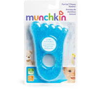 Jucarie dentitie cu gel Munchkin Fun Ice Chewy Blue  - 1 buc