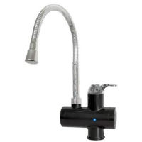 Водонагреватель проточный Hydro S Basic 2 с индикатором + гибкий шланг, черный (8001947)