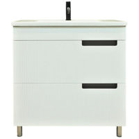 Dulap pentru lavoar Bayro Positano под умыв. Argo 800 белый мат