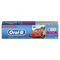 Детская зубная паста Oral-B Cars, 3+ лет, 75мл