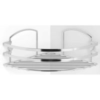 Полка для ванной Teknotel LM007c Raft coltar 24x24x17cm, metal crom