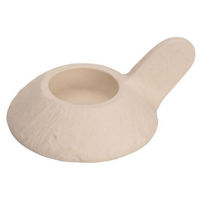 Декор Holland 51398 Подсвечник металлический Tapper 9x4cm, слоновая кость