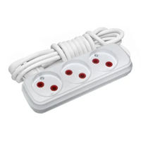 Удлинитель электрический Horoz 200.307.303 3 locuri 7m 2x0.75(12b/c)