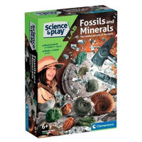 Набор для творчества Clementoni Set de descoperirea Fosile si minerale (61409)