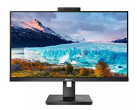 27" PHILIPS 272S1MH, Black,IPS,1920x1080,75Hz,4ms,300cd,WebCAM,D-Sub+HDMI+DVI+DP+USB,Spkrs,Pivot