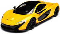 Машина Rastar 56700 Die cast 1:24 Mclaren P1, galbena, 60585