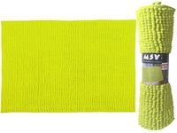 Covoras pentru baie 40X60cm MSV Chenille verde, microfibra