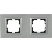 Întrerupător electric Mono Electric Rama 2P aluminiu argint Style