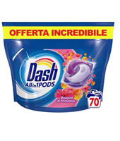 Капсулы для стирки Dash pods Primavera 70 шт