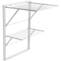 Сушилка для белья Arredamenti Italia Kevin bianco, настенная, широкое крыло, белый лак