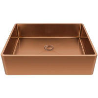 Раковина Fabiano Nano PVD Bronze 480x370 мм + аккумулятор