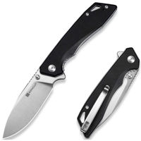 Нож походный Sencut S25055-1 Stratex, G10 negru, Liner Lock