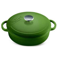 Кастрюля Voeux Kitchenware ST-109 Castron josuț din fontă 24cm, Foret
