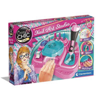 Набор для творчества Clementoni Setul de Manicure pentru fetițe Crazy Chic (18730)